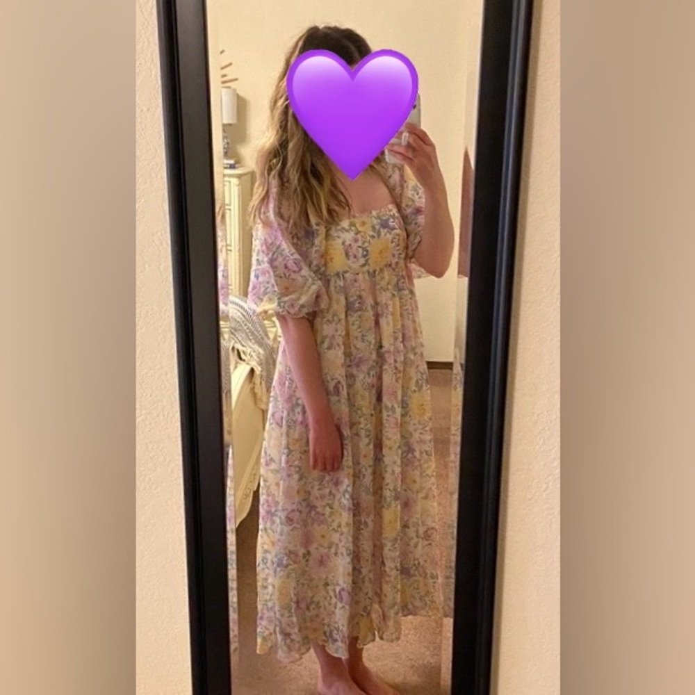 Red Dress Boutique Soft Floral Maxi Dress
